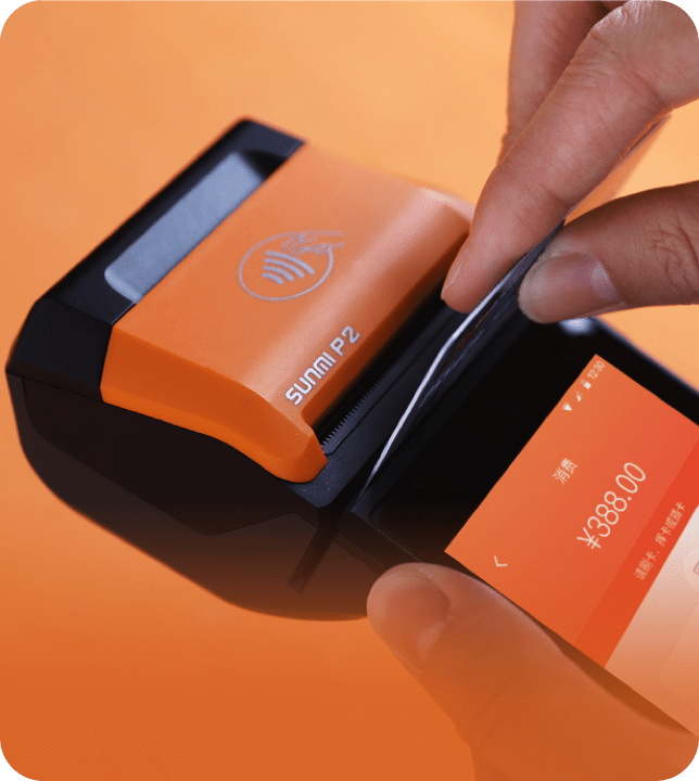 Card swipe payment method